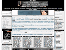 Tablet Screenshot of metal-impact.com